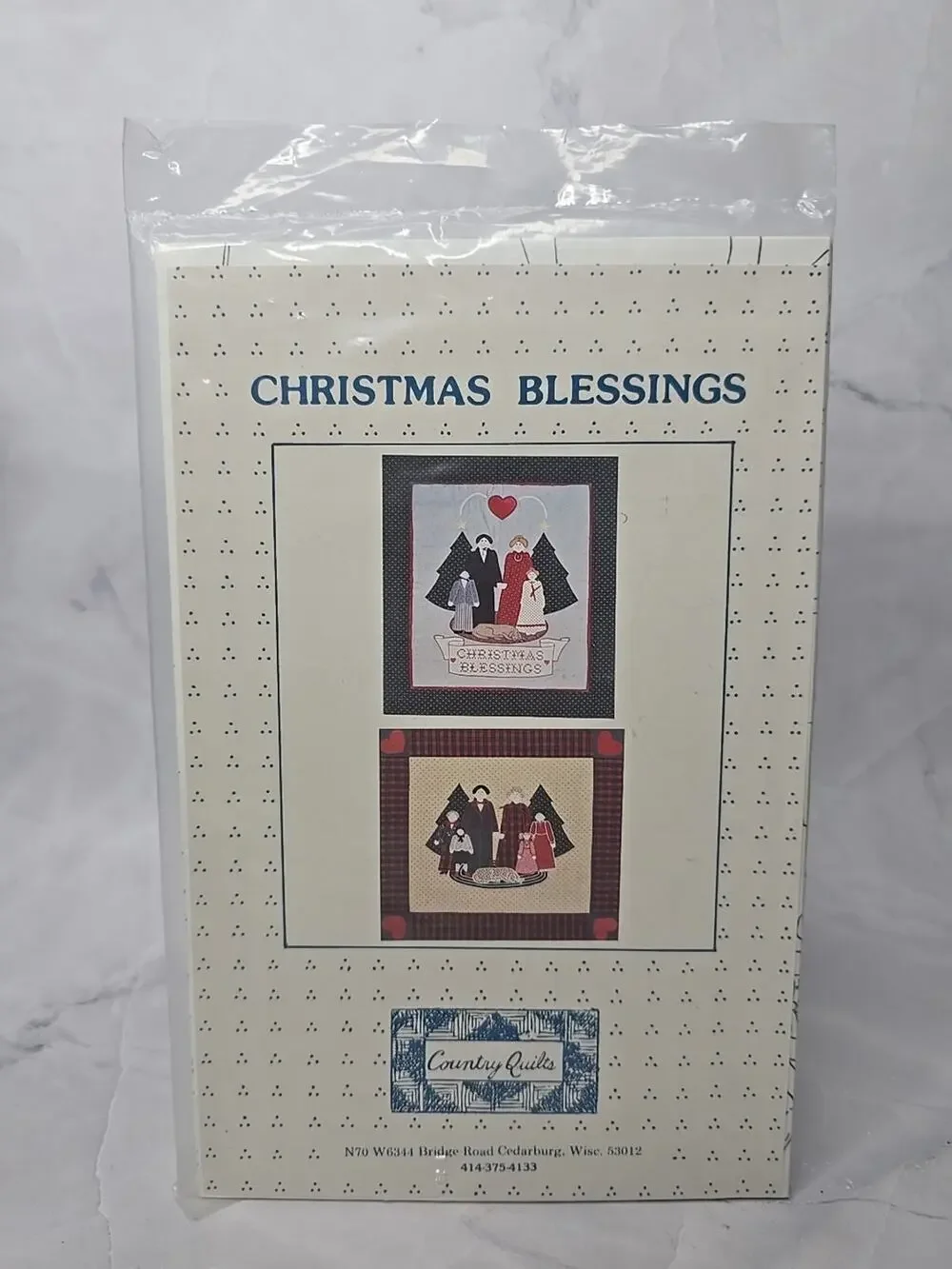 Country Quilts Christmas Blessings Pattern
